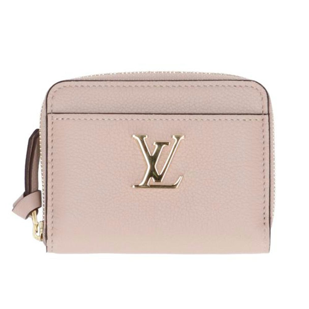 Louis Vuitton LockMe Zippy Coin Purse Greige